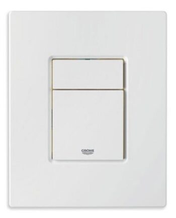 WC Wall Flush Plate Grohe Skate Cosmopolitan, alpine white