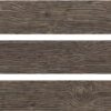 Wood effect decorative porcelain tile ABK Poetry Wood Dec. Metal Mud Mix 3, 20x120 cm, 8.5 mm, matt