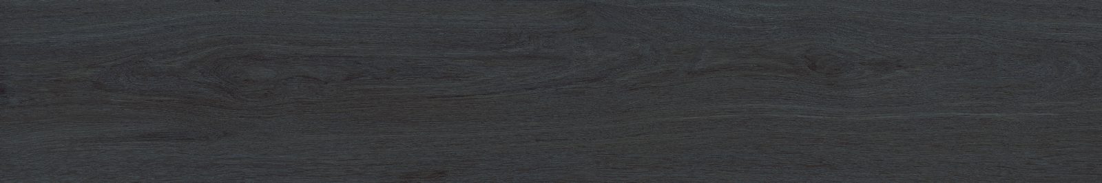 Wood effect matt porcelain floor tile Tau Albar Ebano, 25x150 cm, ebony, rectified