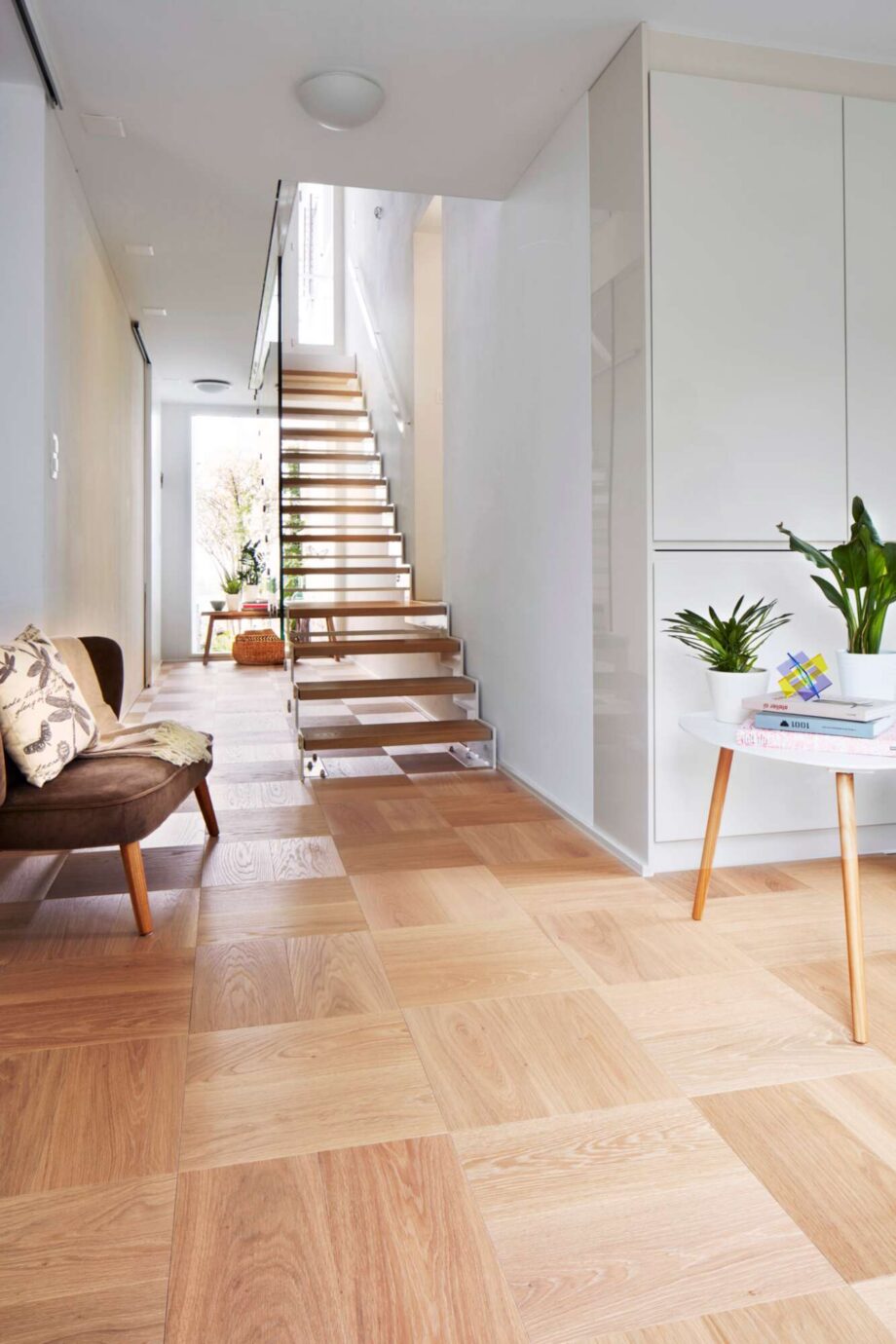 Wooden Flooring Bauwerk Formpark Mini 380 Oak Avorio 14 oiled deep brushed – 2