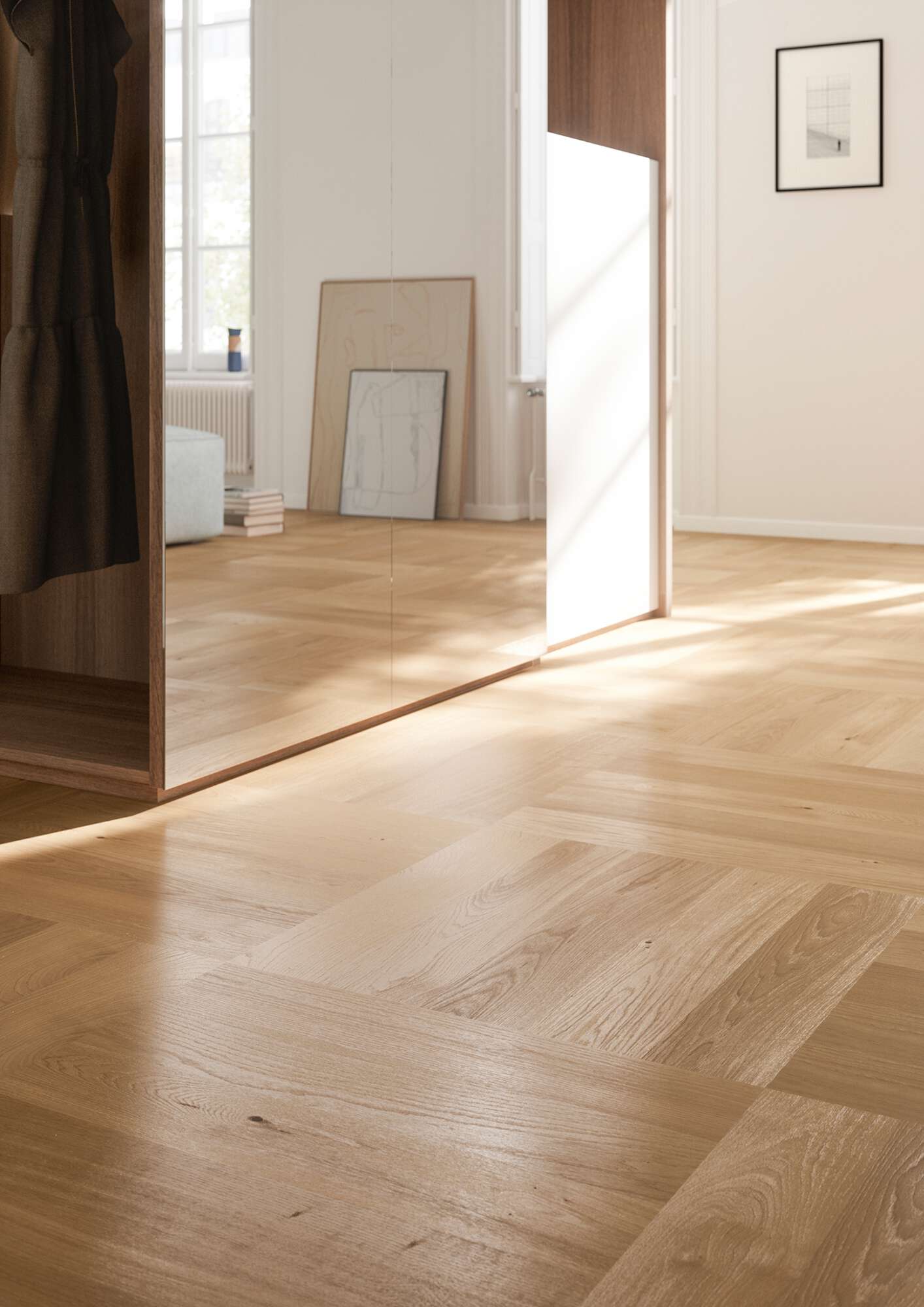 Wooden Flooring Bauwerk Formpark Quadrato Oak Caramello 14 oiled sanded – 3