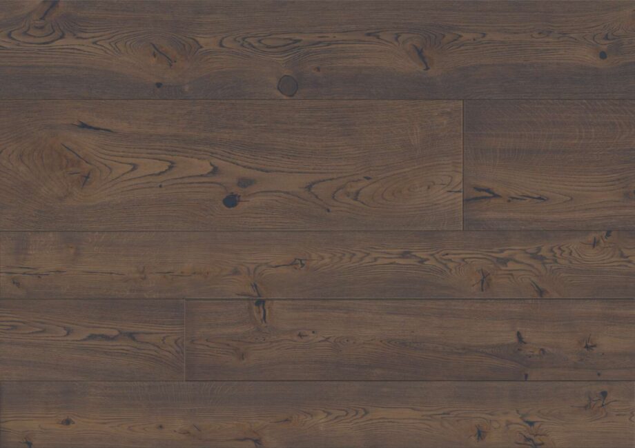 Wooden Flooring Bauwerk Unicopark Oak Caffè 46 oiled brushed – board view Wooden Flooring Bauwerk Unicopark Oak Caffè 46 oiled brushed